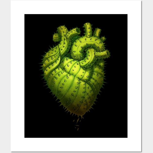 Cactus Heart Wall Art by Tobe_Fonseca